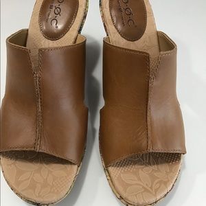 BOC Born NWT open toe mules